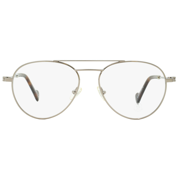 Moncler Oval Eyeglasses ML5023 014 Ruthenium/Dark Havana 54mm 5023 - Picture 2 of 3